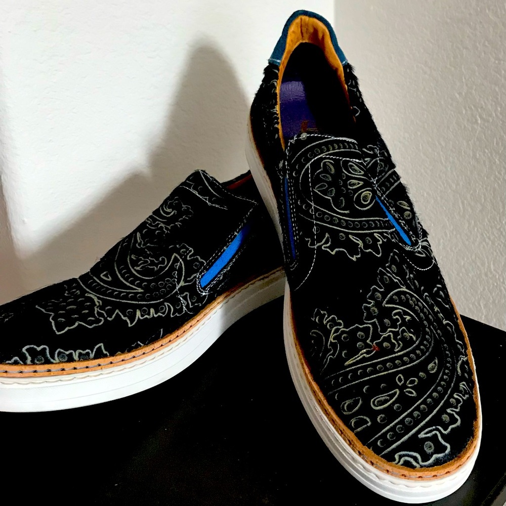 Robert Graham Calf Hair Loafers size 10